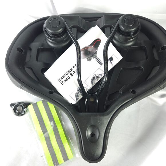 Oversized Bike Seat for Peloton Road Or Exercise Bike Memory Foam Cushion - Picture 2 of 5